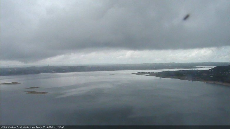Lake Travis webcam, September 29, 2018 10:55 AM CT