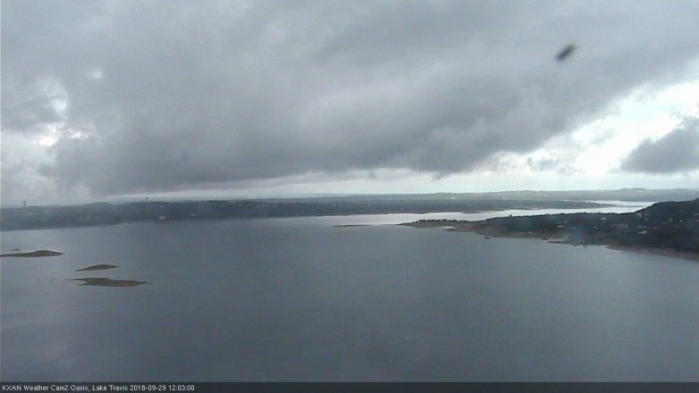 Lake Travis webcam, September 29, 2018 11:05 AM CT
