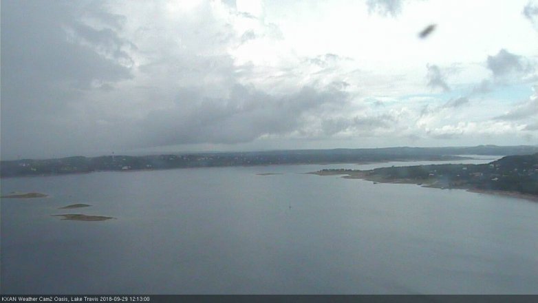 Lake Travis webcam, September 29, 2018 11:15 AM CT