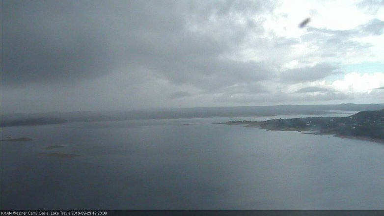 Lake Travis webcam, September 29, 2018 11:30 AM CT