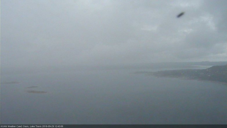 Lake Travis webcam, September 29, 2018 11:45 AM CT