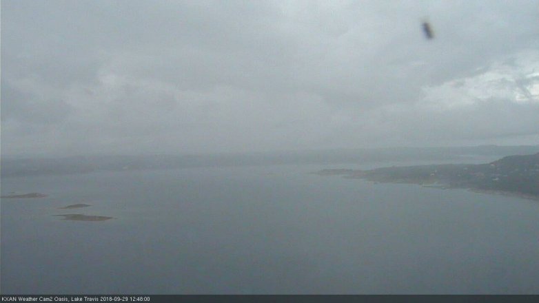 Lake Travis webcam, September 29, 2018 11:50 AM CT