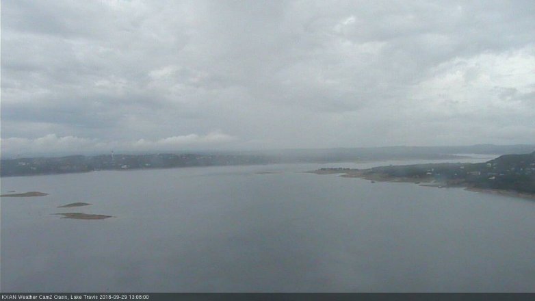 Lake Travis webcam, September 29, 2018 12:10 PM CT