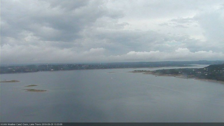 Lake Travis webcam, September 29, 2018 12:35 PM CT
