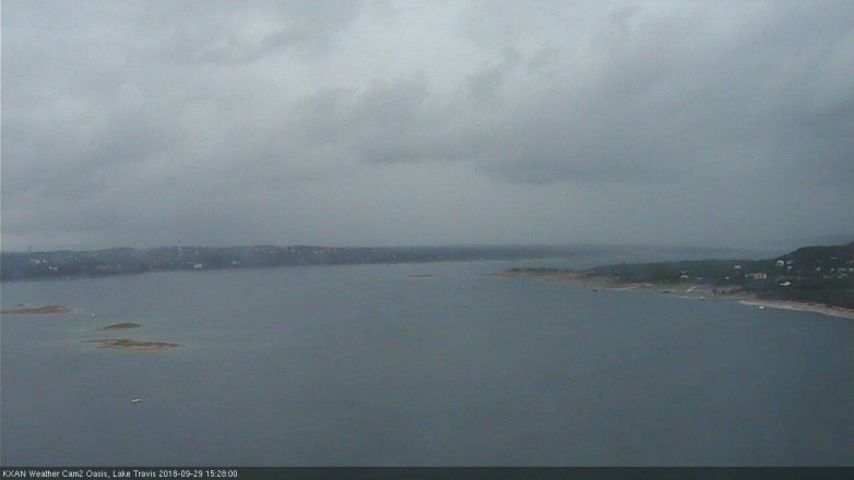 Lake Travis webcam, September 29, 2018 2:30 PM CT