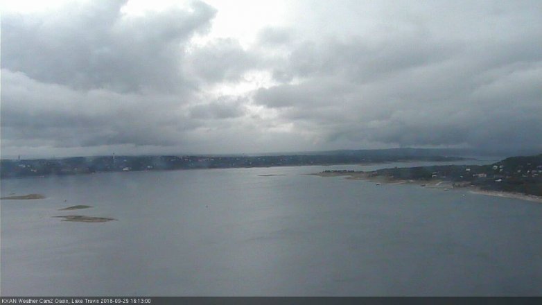 Lake Travis webcam, September 29, 2018 3:15 PM CT