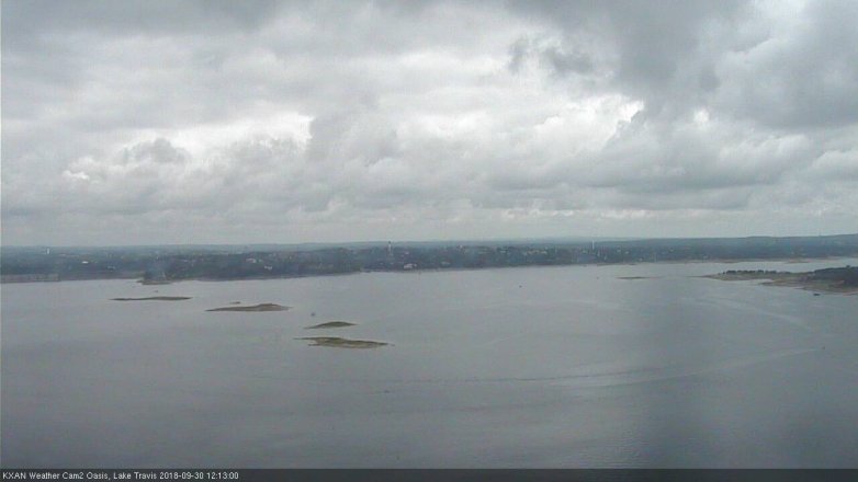 Lake Travis webcam, September 30, 2018 11:15 AM CT