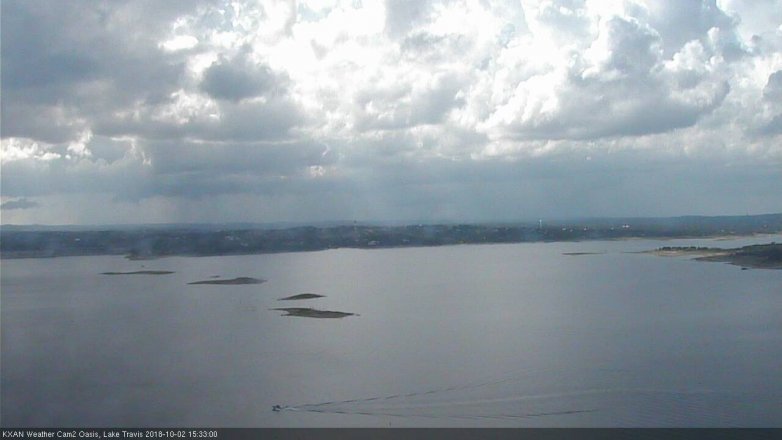 Lake Travis webcam, October 2, 2018 2:35 PM CT
