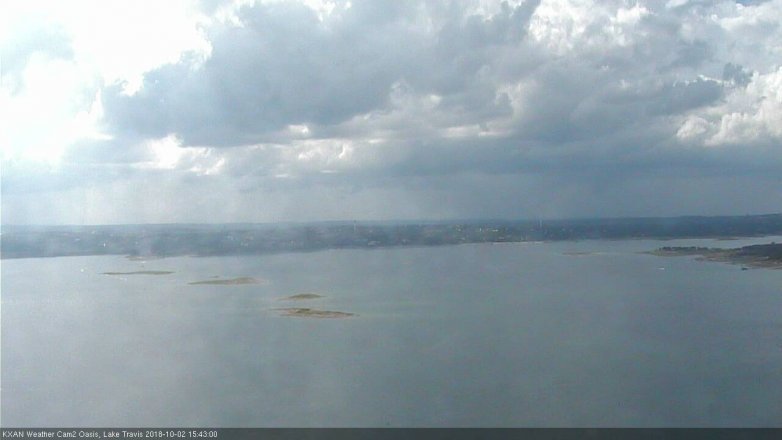 Lake Travis webcam, October 2, 2018 2:45 PM CT