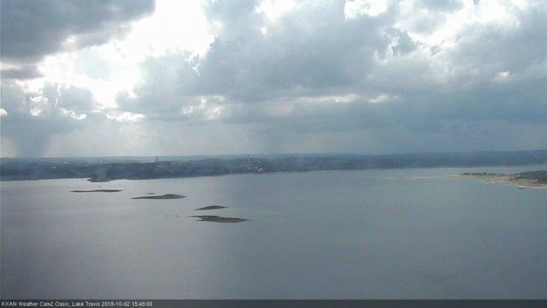 Lake Travis webcam, October 2, 2018 2:50 PM CT