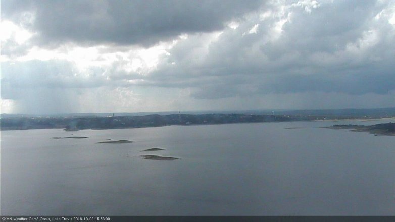 Lake Travis webcam, October 2, 2018 2:55 PM CT