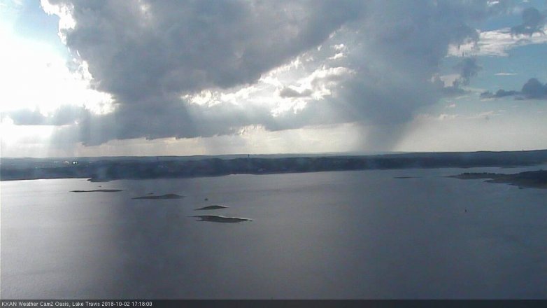 Lake Travis webcam, October 2, 2018 4:20 PM CT