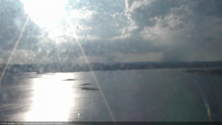 Lake Travis webcam, October 2, 2018 4:30 PM CT