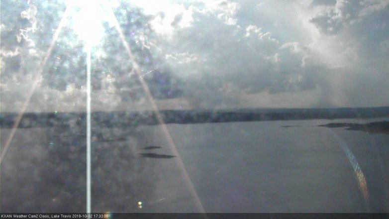Lake Travis webcam, October 2, 2018 4:35 PM CT