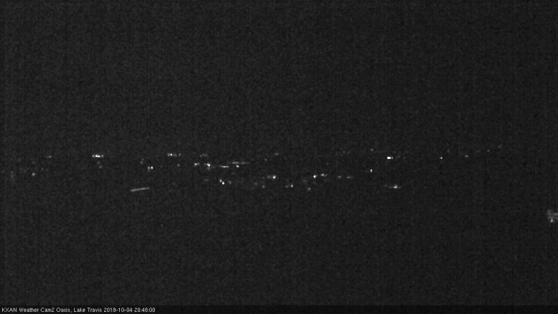 Lake Travis webcam, October 4, 2018 7:50 PM CT