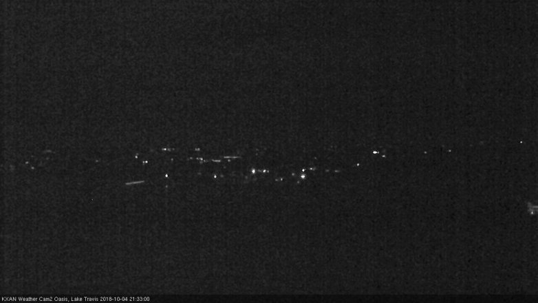 Lake Travis webcam, October 4, 2018 8:35 PM CT