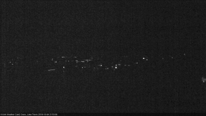 Lake Travis webcam, October 4, 2018 8:55 PM CT