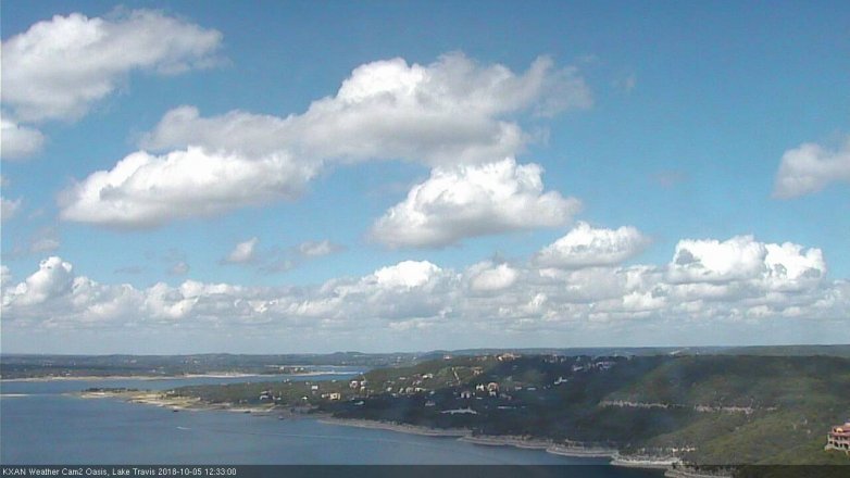 Lake Travis webcam, October 5, 2018 11:35 AM CT