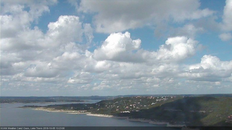 Lake Travis webcam, October 5, 2018 12:25 PM CT