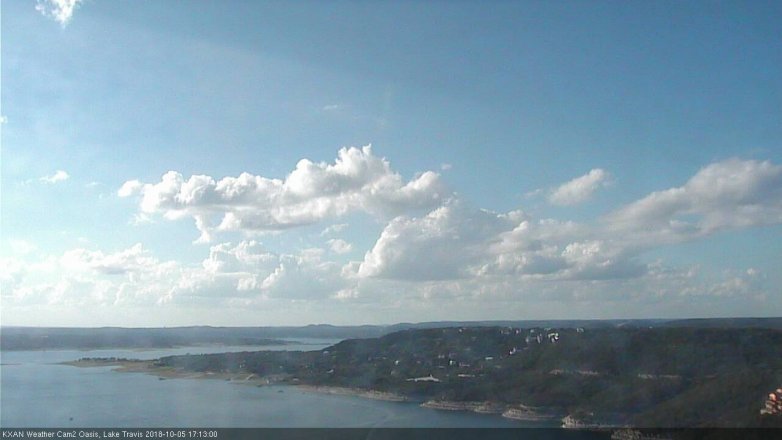 Lake Travis webcam, October 5, 2018 4:15 PM CT