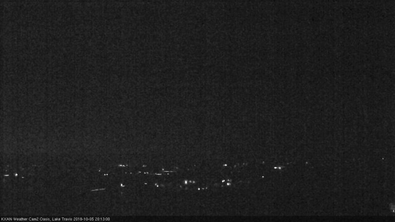 Lake Travis webcam, October 5, 2018 7:15 PM CT
