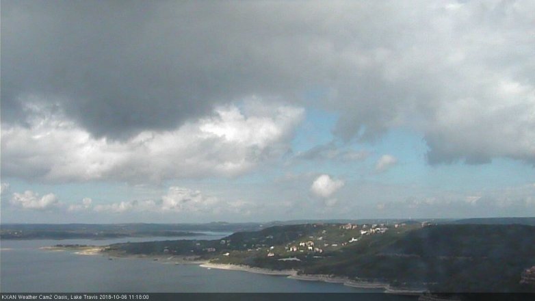 Lake Travis webcam, October 6, 2018 10:20 AM CT
