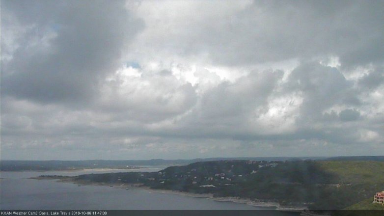 Lake Travis webcam, October 6, 2018 10:50 AM CT
