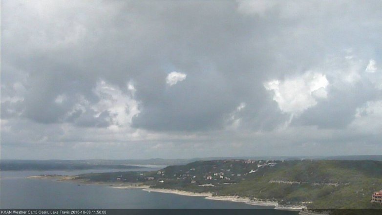 Lake Travis webcam, October 6, 2018 11:00 AM CT