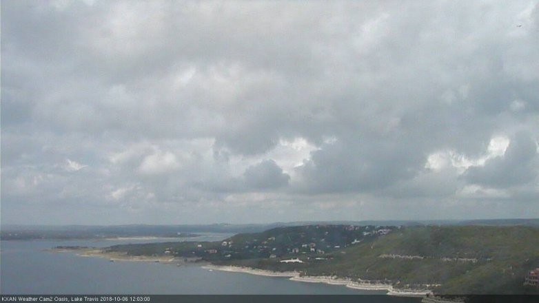 Lake Travis webcam, October 6, 2018 11:05 AM CT