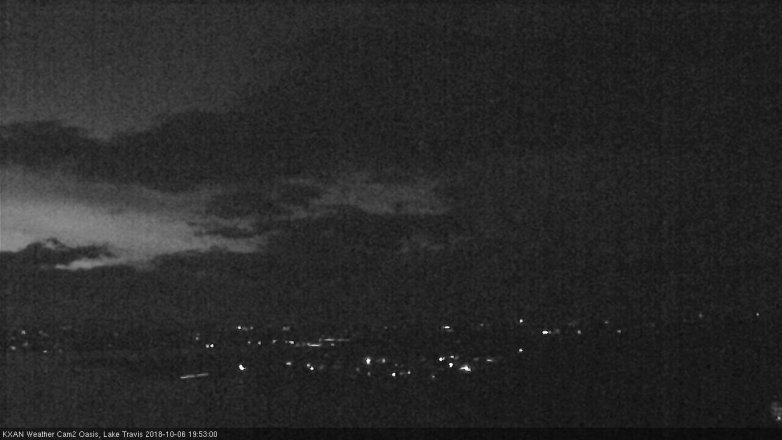 Lake Travis webcam, October 6, 2018 6:55 PM CT