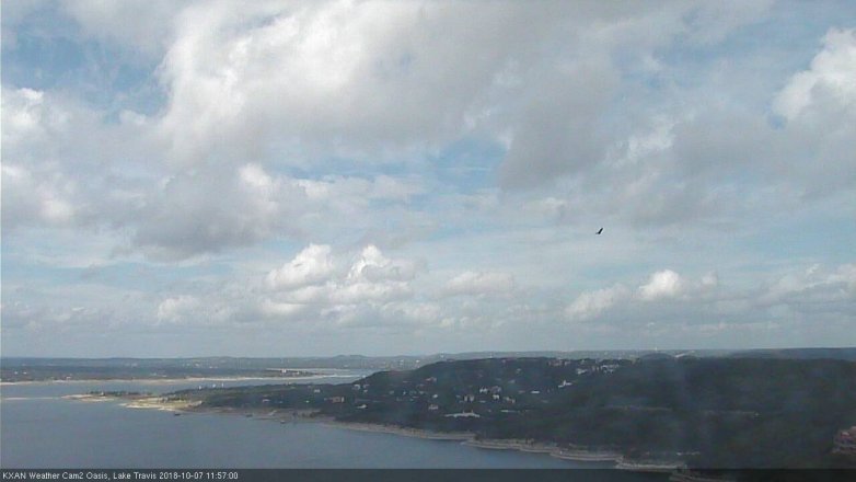 Lake Travis webcam, October 7, 2018 11:00 AM CT