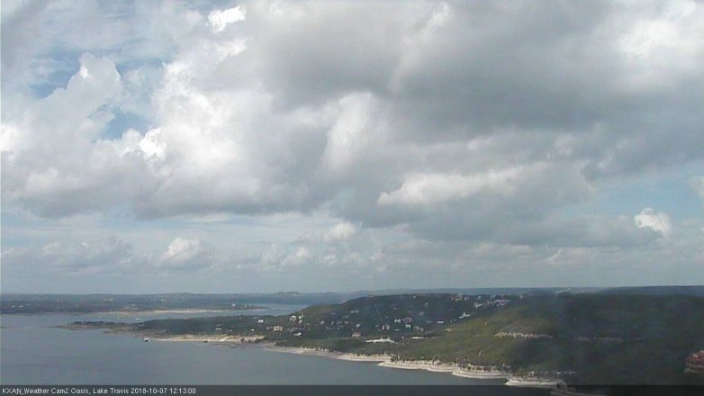 Lake Travis webcam, October 7, 2018 11:15 AM CT