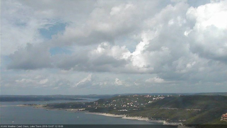 Lake Travis webcam, October 7, 2018 11:20 AM CT