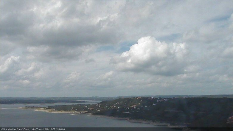 Lake Travis webcam, October 7, 2018 12:10 PM CT