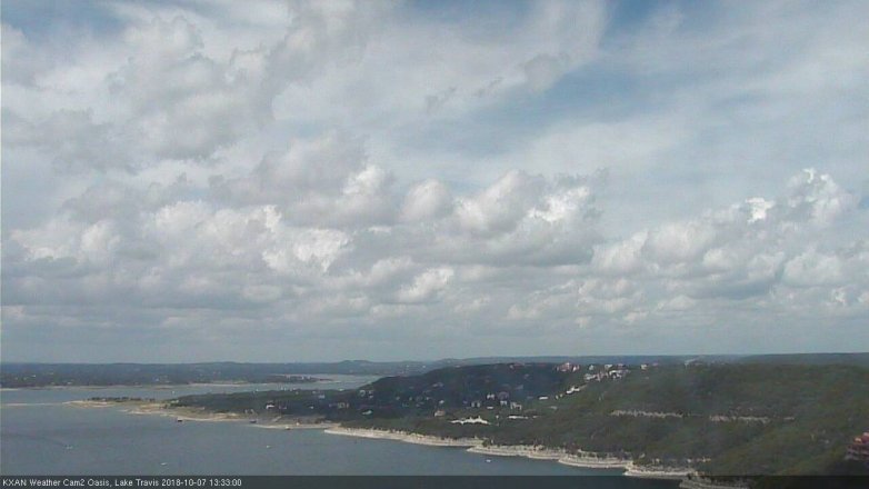 Lake Travis webcam, October 7, 2018 12:35 PM CT