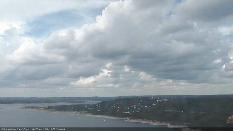 Lake Travis webcam, October 7, 2018 12:50 PM CT