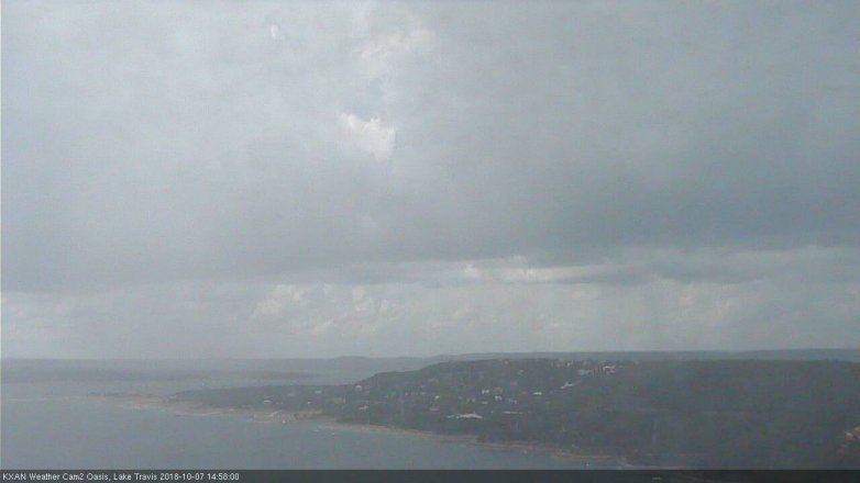 Lake Travis webcam, October 7, 2018 2:00 PM CT