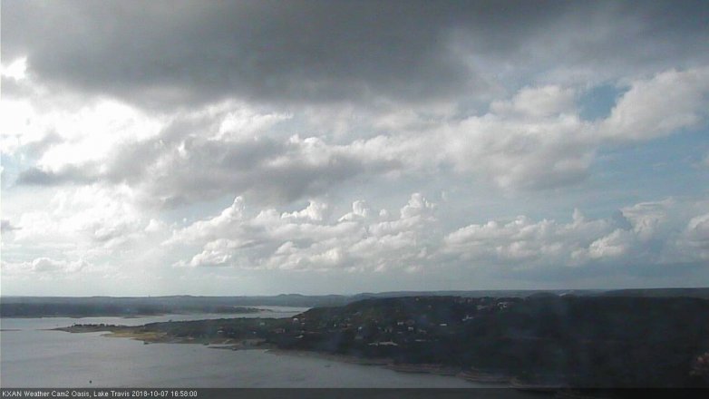 Lake Travis webcam, October 7, 2018 4:00 PM CT