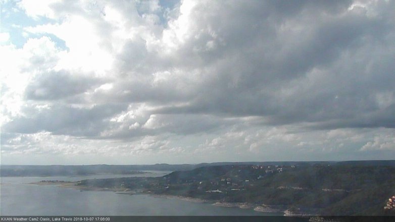 Lake Travis webcam, October 7, 2018 4:10 PM CT