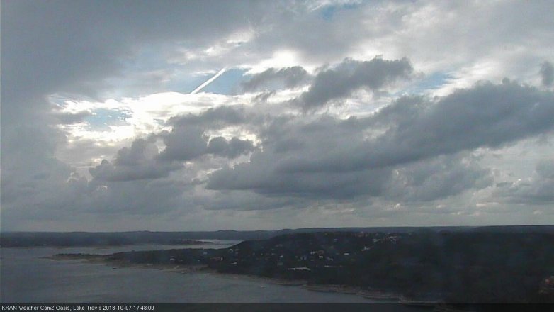 Lake Travis webcam, October 7, 2018 4:50 PM CT