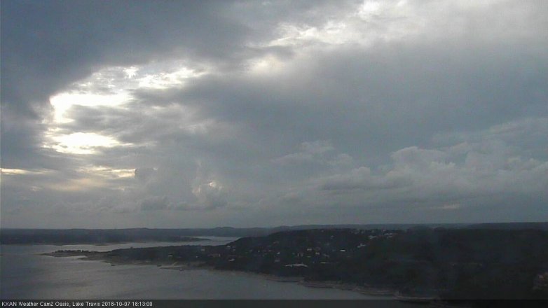 Lake Travis webcam, October 7, 2018 5:15 PM CT