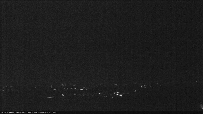 Lake Travis webcam, October 7, 2018 7:20 PM CT