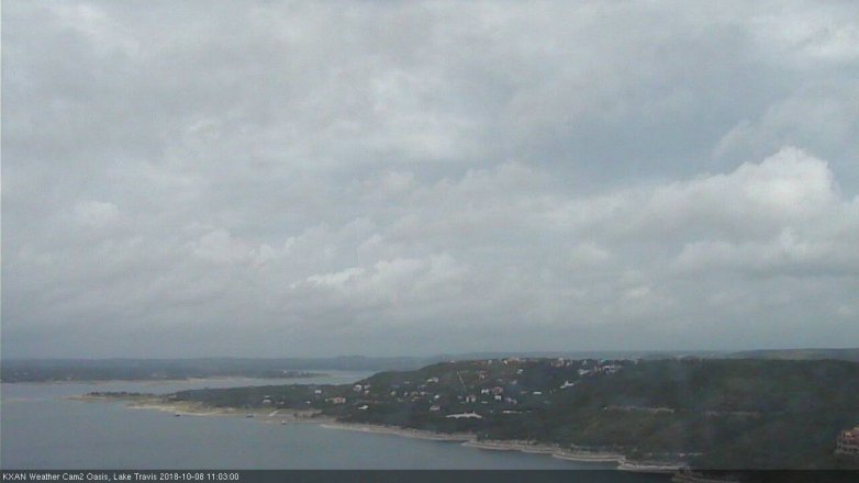 Lake Travis webcam, October 8, 2018 10:05 AM CT