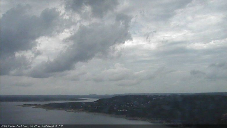 Lake Travis webcam, October 8, 2018 11:20 AM CT