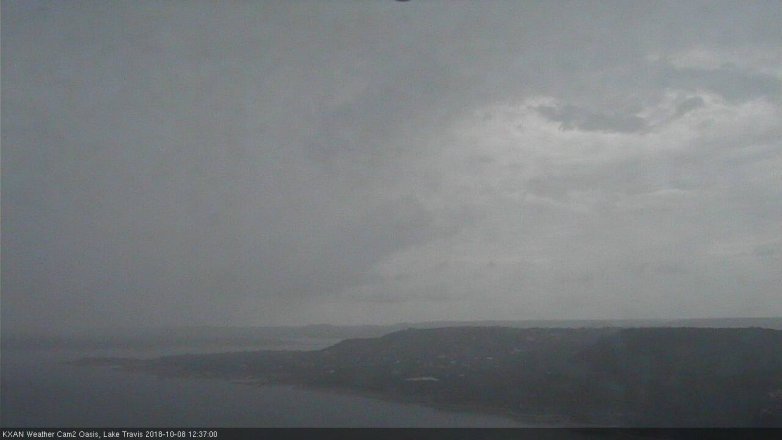 Lake Travis webcam, October 8, 2018 11:40 AM CT