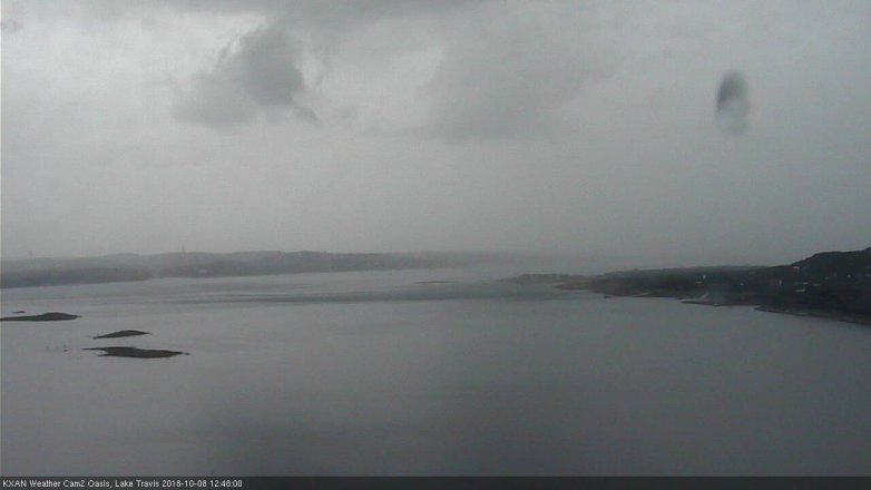 Lake Travis webcam, October 8, 2018 11:50 AM CT