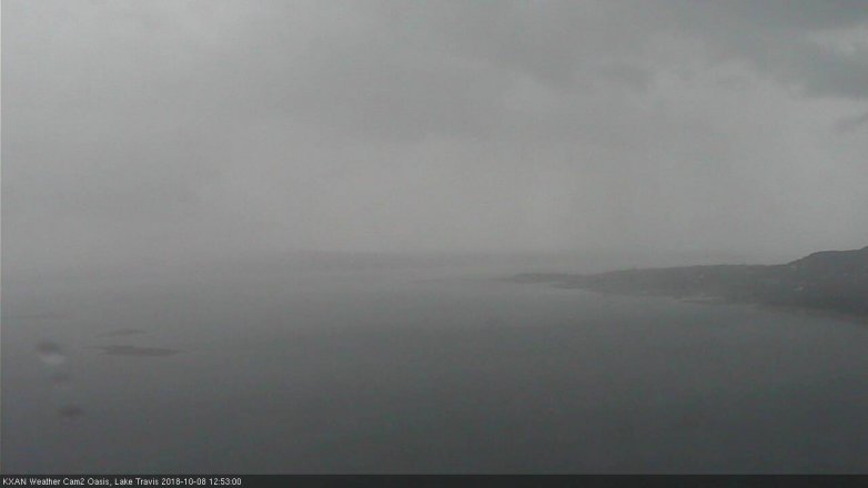 Lake Travis webcam, October 8, 2018 11:55 AM CT