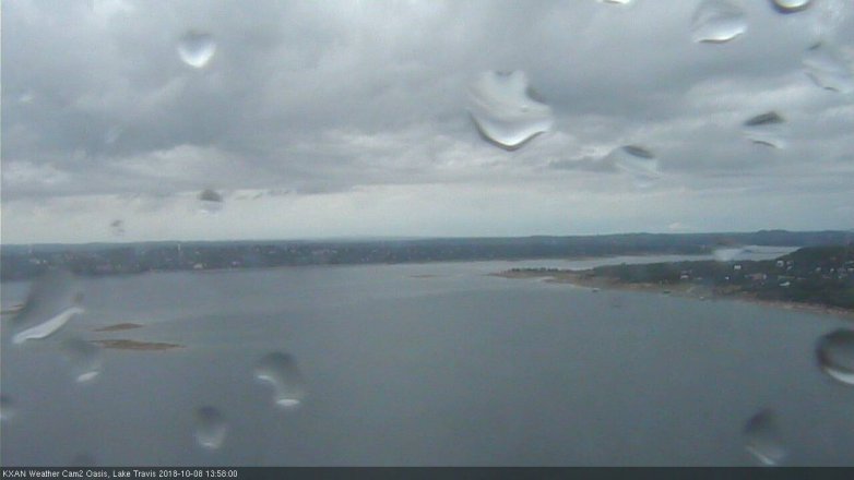 Lake Travis webcam, October 8, 2018 1:00 PM CT