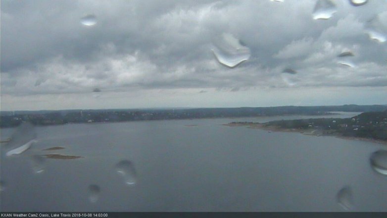 Lake Travis webcam, October 8, 2018 1:05 PM CT