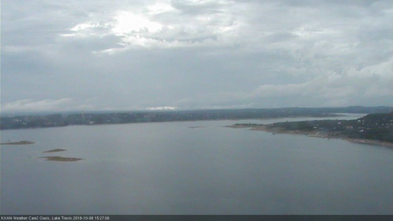 Lake Travis webcam, October 8, 2018 2:30 PM CT